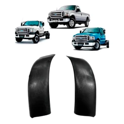 Par Moldura Acabamento Cabine F250 350 4000 Todas