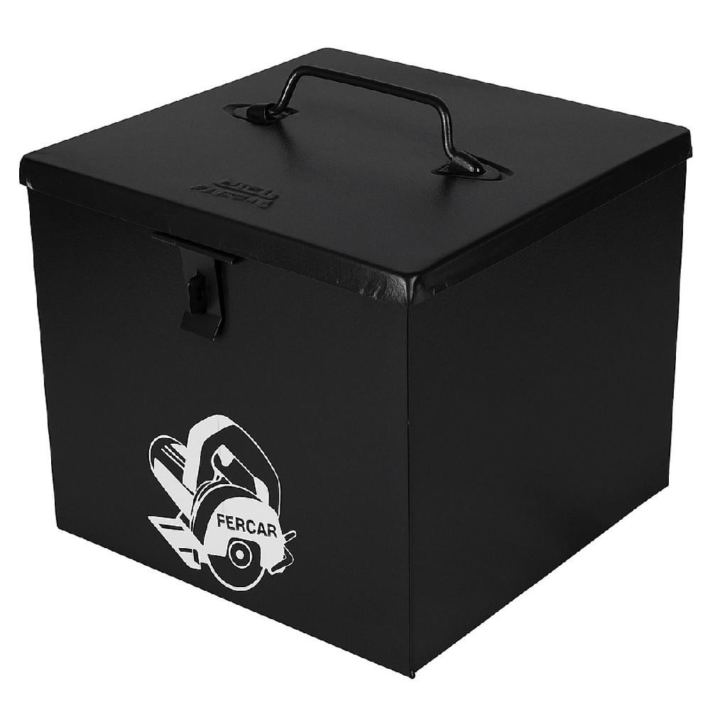 Caixa Baú de Metal Para Serra Mármore e Ferramentas Preta (12) - Fercar em Oferta na Shopee
