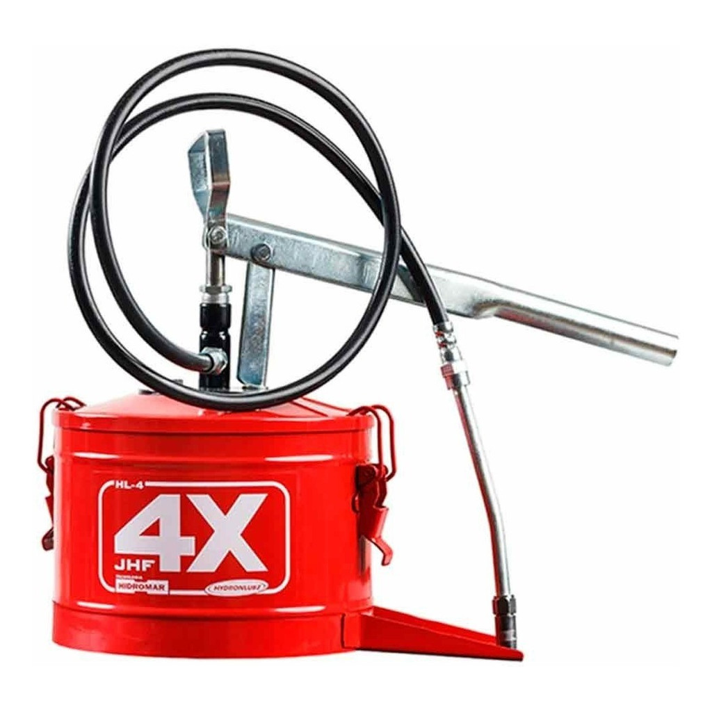 Engraxadeira Graxeira Manual 4 Kg Bomba De Graxa JHF4X Oficina Caminhão Trator Máquina Hydronlubz em Oferta na Shopee
