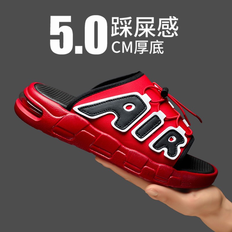 Moda Na Sandálias Masculinas De Sola Grossa Nova Venda Quente Casual Confortável Chinelos De Tamanho Grande