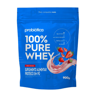100% Pure Whey Refil 900g Probiotica em Oferta na Shopee