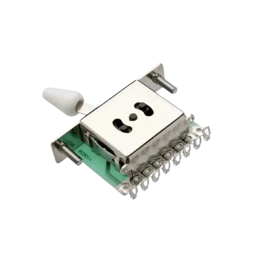 Chave Seletora Guitarra 5 Posições Stratocaster Acessório Captador Reposição Para Guitarra Strato