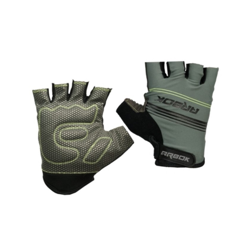 Luva para Ciclismo Dedo Curto Arbok Hangar Preto/Verde em Oferta na Shopee