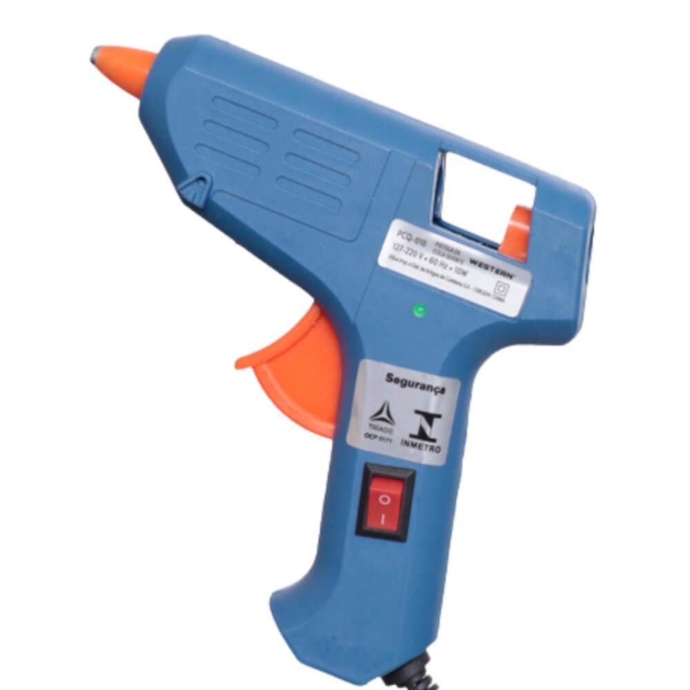 Pistola de Cola Quente Mini 10W Bivolt PCQ-010 WESTERN