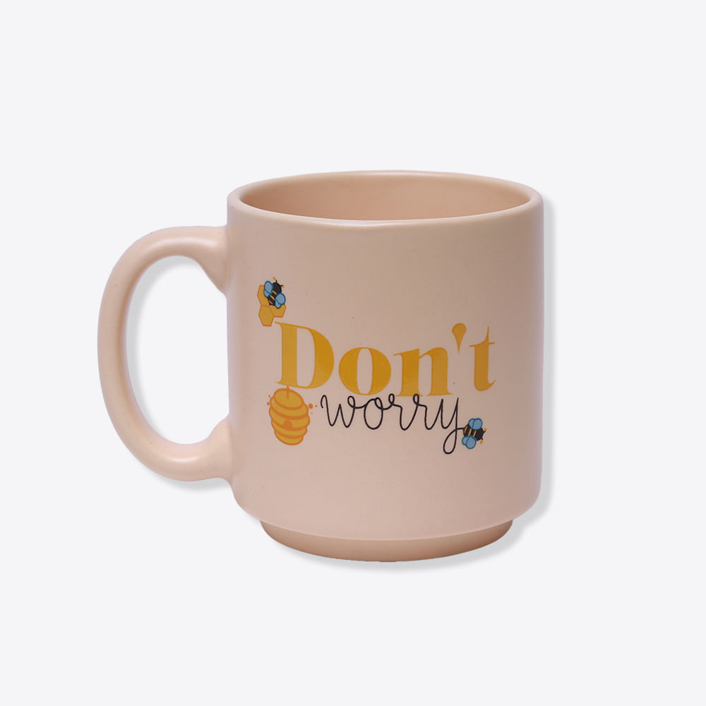 Caneca Mini Tina Abelhinha Bee Happy - Zonacriativa - Home & Living