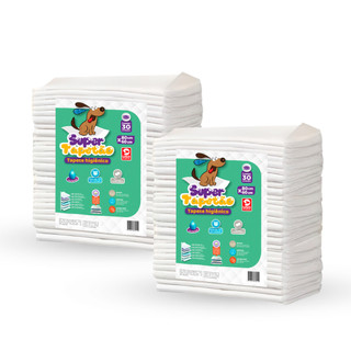 Tapete Higiênico Cachorro Cães Pet  Super Tapetão 80x60 - Kit 60 Unidades