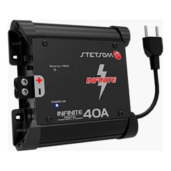Fonte Automotiva Stetsom 40-Amperes Bivolt Digital Cor Preto Preto