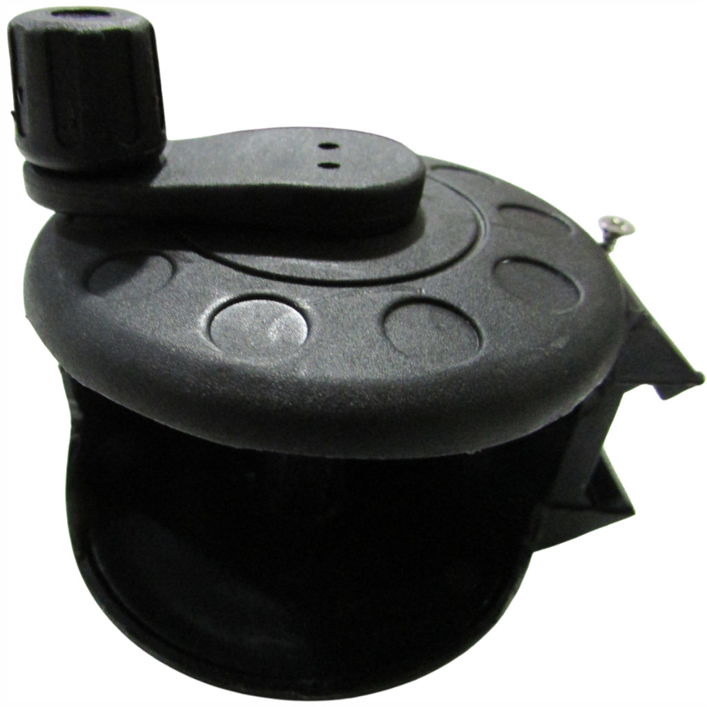 Carretilha Molinete Elite Divecom vertical com Freio lateral para Arbalete mergulho Pesca Sub