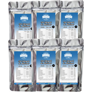 Sal Marinho Integral Mossoró Sem Iodo 6kg (5kg + 1kg Grátis) em Oferta na Shopee