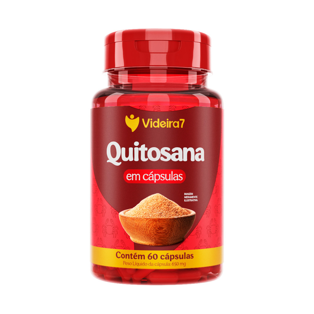 Quitosana – 60 Cápsulas | Videira7