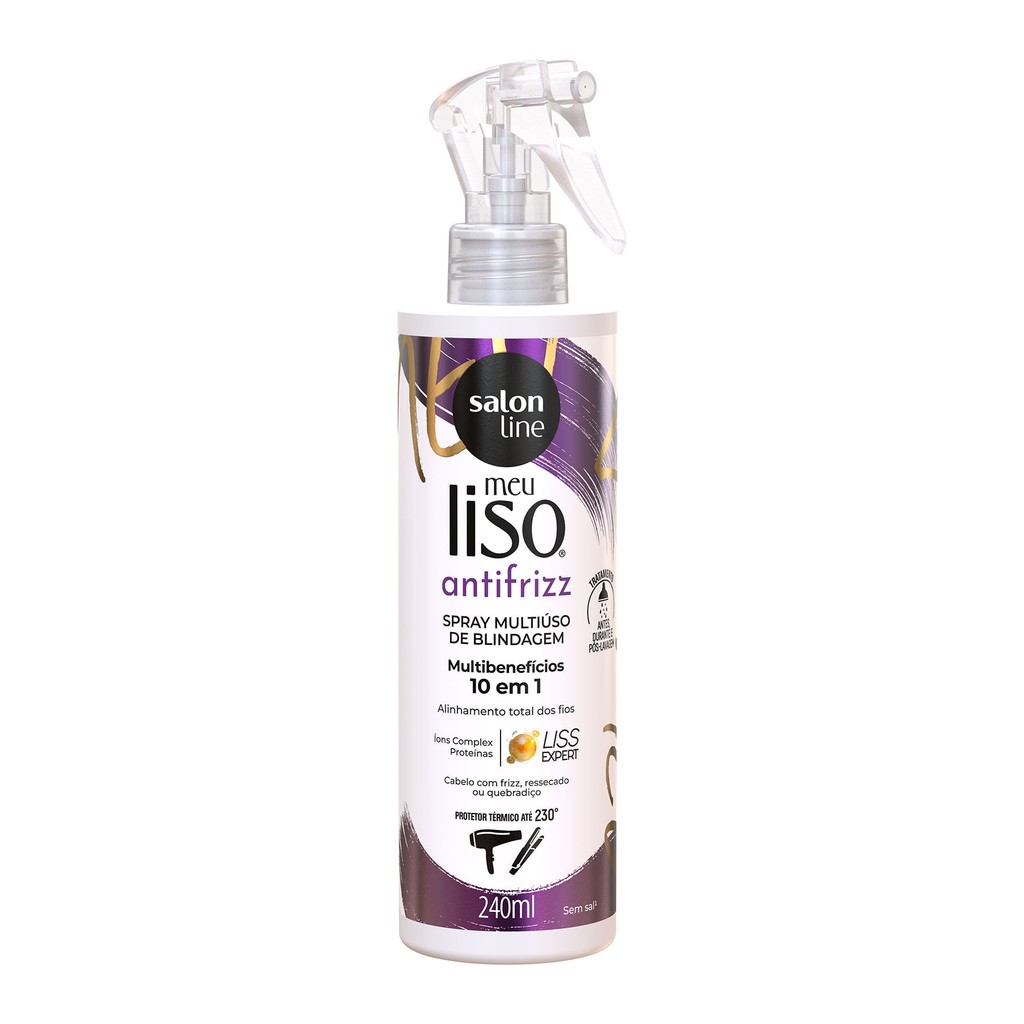 Spray 10 em 1 Meu Liso Antifrizz 240ml - Beauty