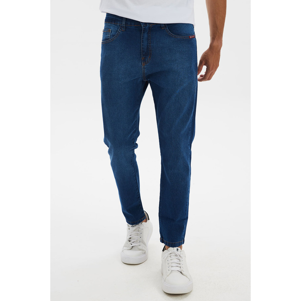 Calça Jeans Masculina Skinny Básica Polo Wear Jeans Médio - Men Clothes