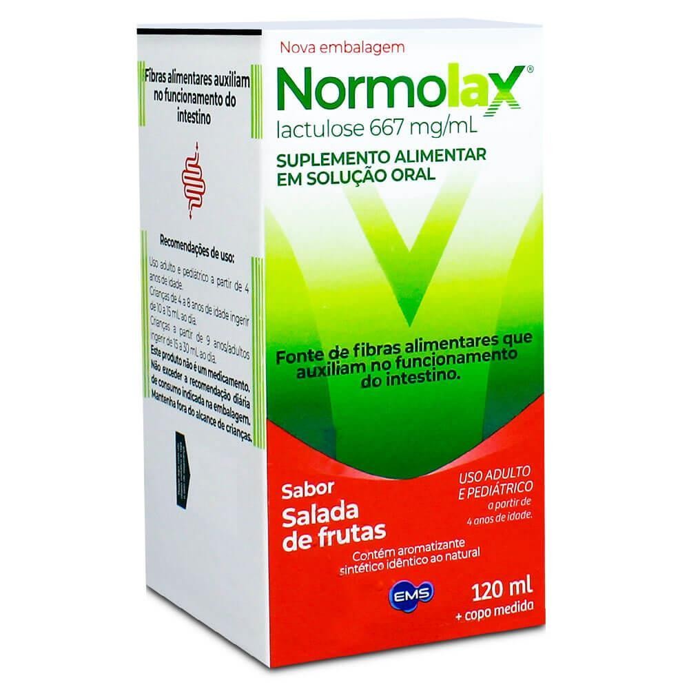 Normolax Frasco Com 120Ml Sabor Salada De Frutas em Oferta na Shopee