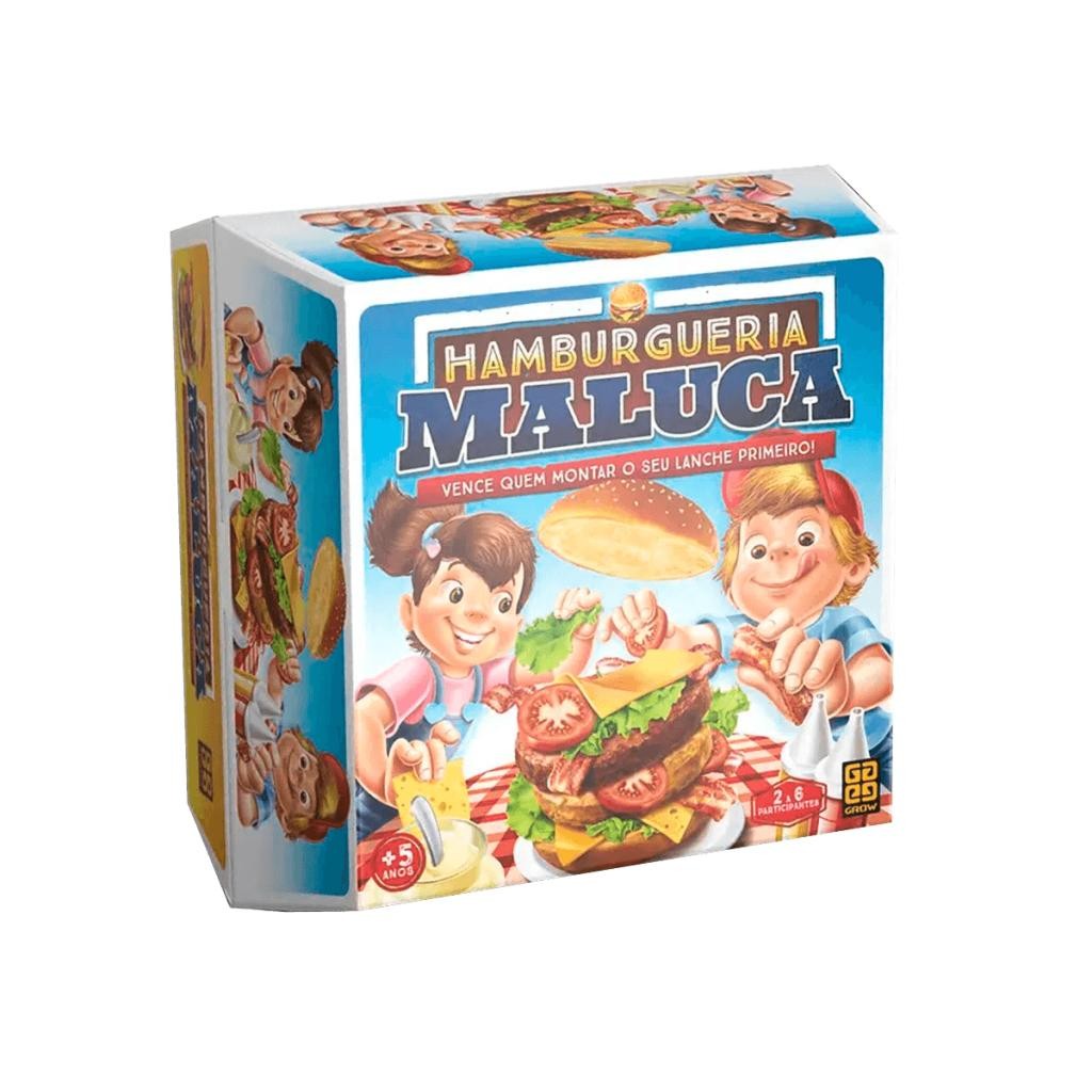 Jogo Hamburgueria Maluca Grow 03574 - Diversão em Família para Crianças a Partir de 5 Anos