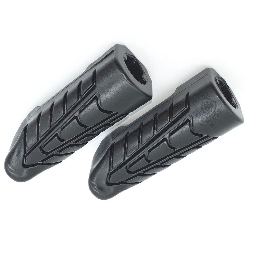 Borracha Estribo Pedaleira Dianteira Cg Titan Fan 160 Par em Oferta na Shopee