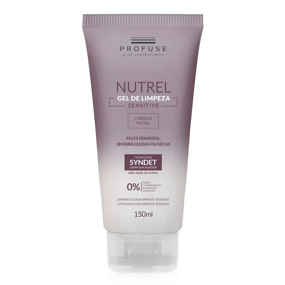 Nutrel Profuse Gel de Limpeza Facial Sensitive 150ml - Beauty