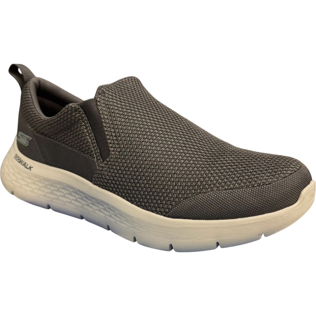 Tênis Slip On Masculino Go Walk Flex Pillars Goga Mat 894343 Skechers Carvão