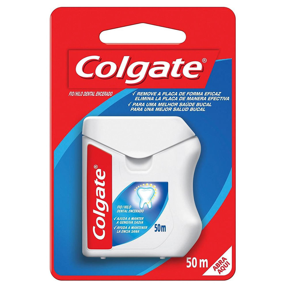 Fio Dental Colgate Encerado 50m - Health