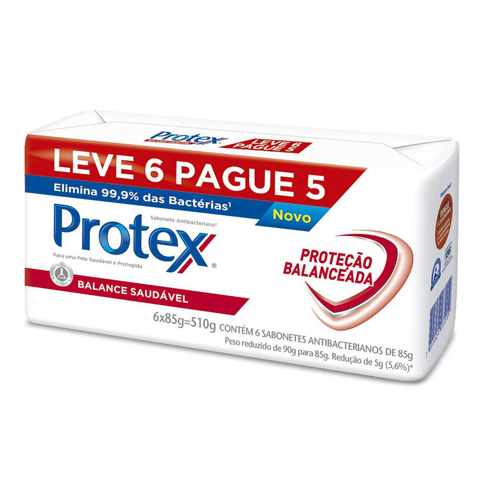 Sabonete Protex Balance Saudável 85g cada Leve 6 Pague 5 - Beauty