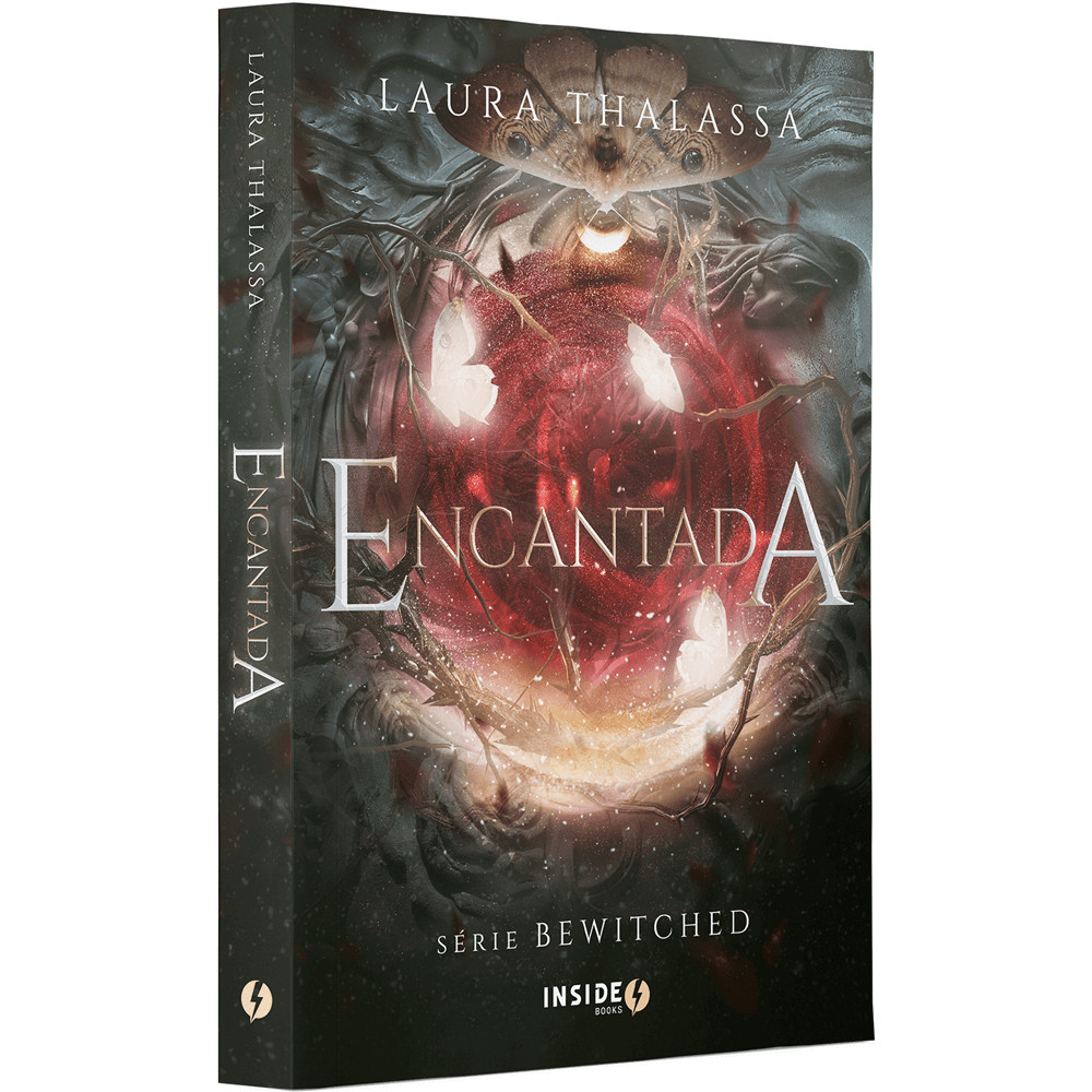 Capa do livro Livro - Encantada (Sucesso no TikTok) - por Laura Thalassa - Editora Inside Books -