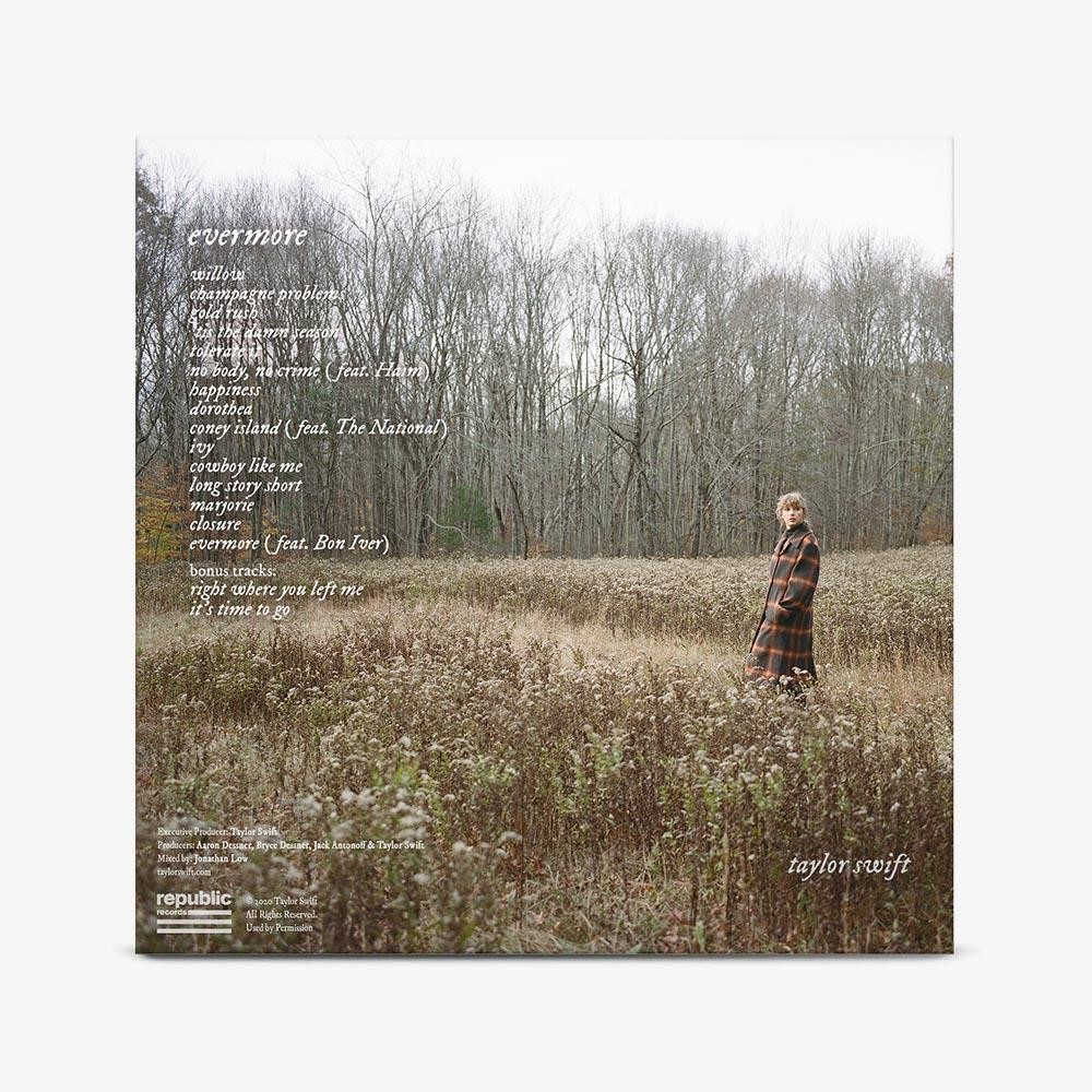VINIL Taylor Swift - Evermore (Edição Deluxe - 2LP) - Importado - Hobbies & Collections