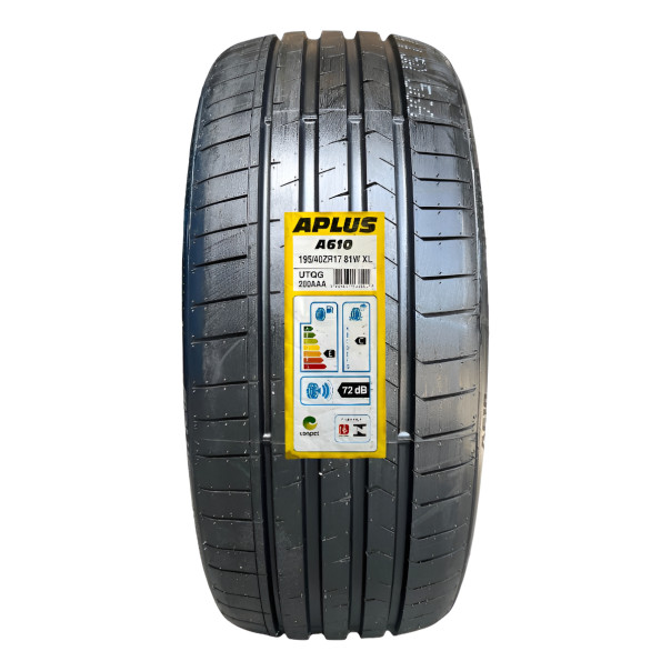 Kit 4 Pneus 195/40R17 81W TL XL Aplus Aro 17 · foto 2