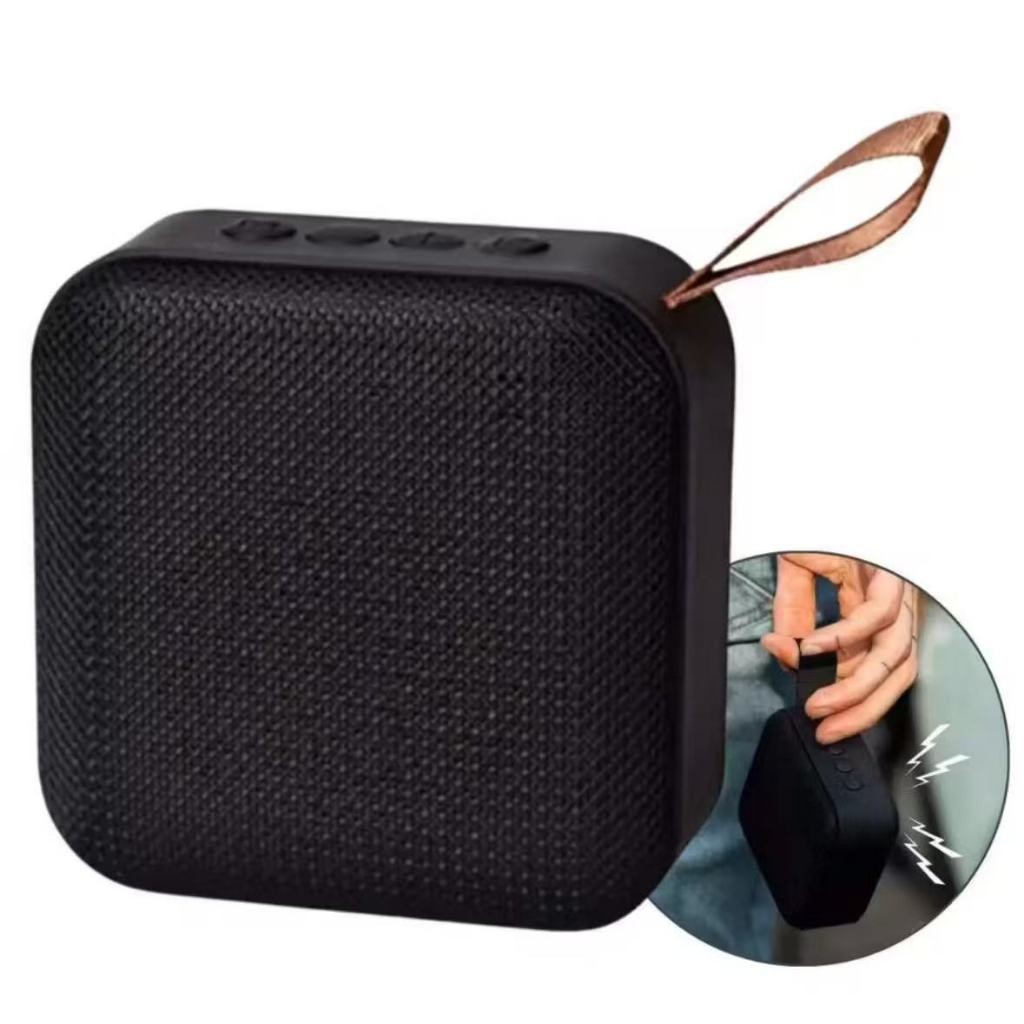 Caixa de Som Bluetooth Portátil Mini – Som Potente, Rádio FM e Design Compacto em Oferta na Shopee