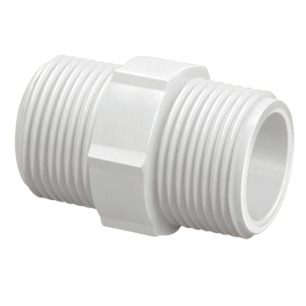 NIPEL PVC ROSCÁVEL 1/2 E 3/4 EMENDA UNIÃO