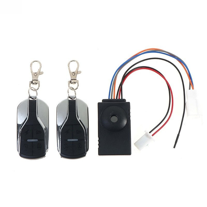Sistema de Alarme para Bicicleta Elétrica PFG 36V-72V com Dois Interruptores …