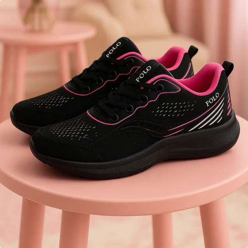 Tênis Feminino Caminhada Ortopédico Esporão Facite Plantar Corrida Academia