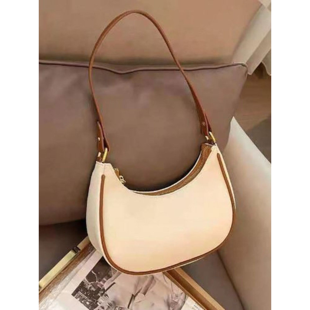 Bolsa Feminina Shouder Bag de Ombro Meia Lua De Ombro Casual Moda Mistermah