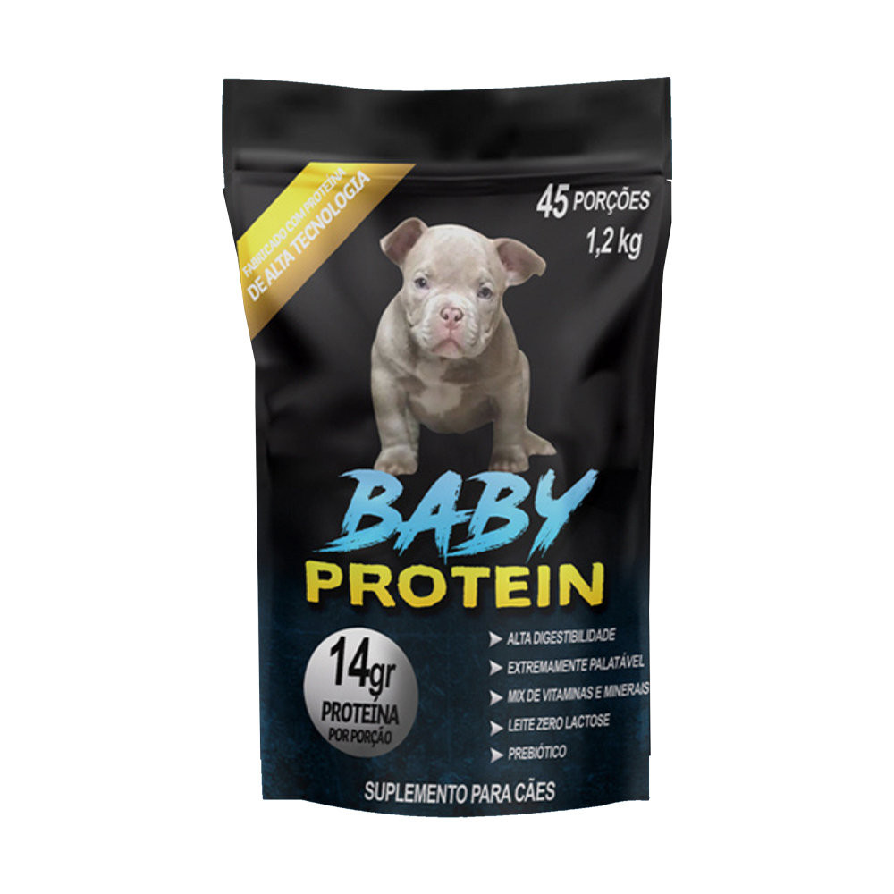 Suplemento Alimentar Para Filhotes Baby Protein 1.2Kg | Crescimento Saudavel