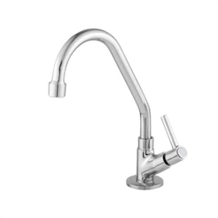 Torneira Para Cozinha 1/4 V De Mesa Metal Cromada 1168 C 61