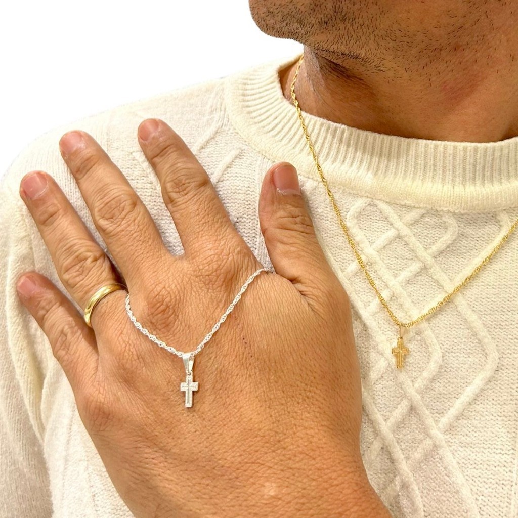 Corrente Cruz Prata 925: Onde Comprar | BuscaProdutos