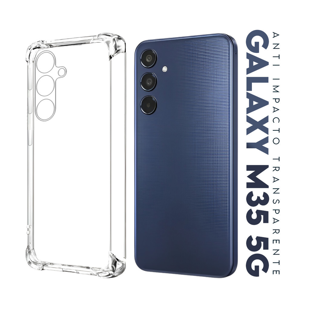Capa Anti Impacto Para Galaxy M35 M356 6.6 + Películ Hydrogel Privacy - Cell In 