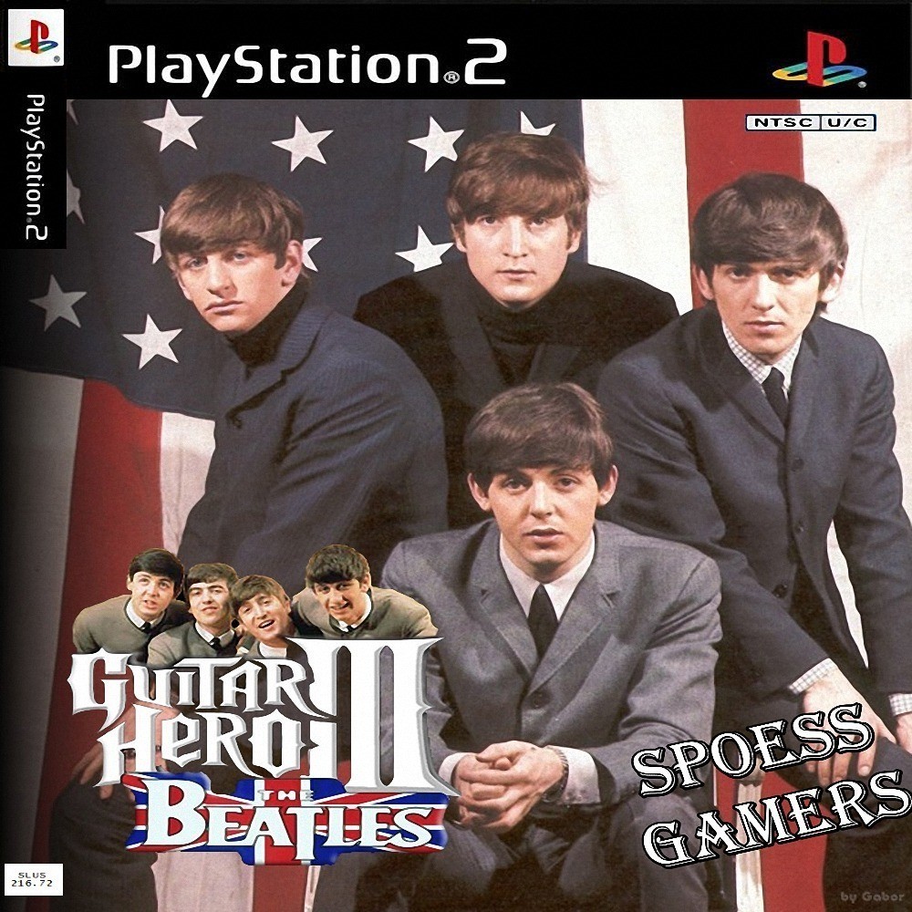 Guitar Hero Beatles + Brind Guitar 2 Ps2 Patch Spin Off