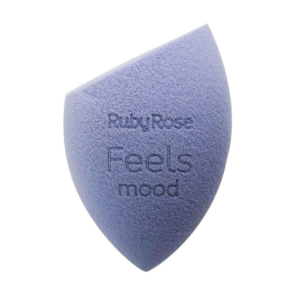 Kit 02 Unidades Esponja De Maquiagem Feels Mood HB-S02+ Soft Blender Ruby Rose HB-S01 — imagem 2 de 2