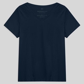 Tech T-Shirt Impermeável Gola V Plus Size Feminina em Oferta na Shopee