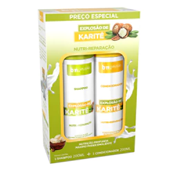 Kit Shampoo + Condicionador Explosão de Karité bn.Cachos