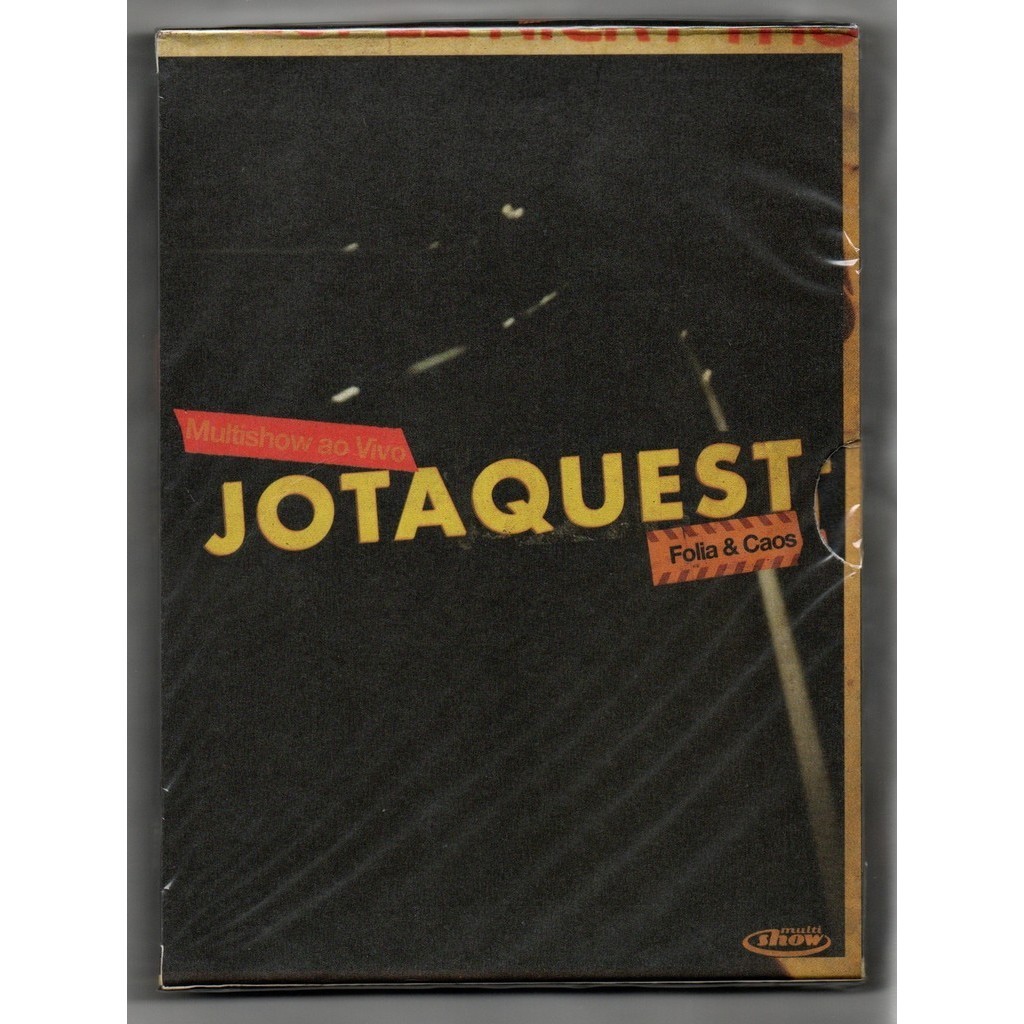 Jota Quest Dvd Duplo Folia & Caos Multishow Ao Vivo Digipack