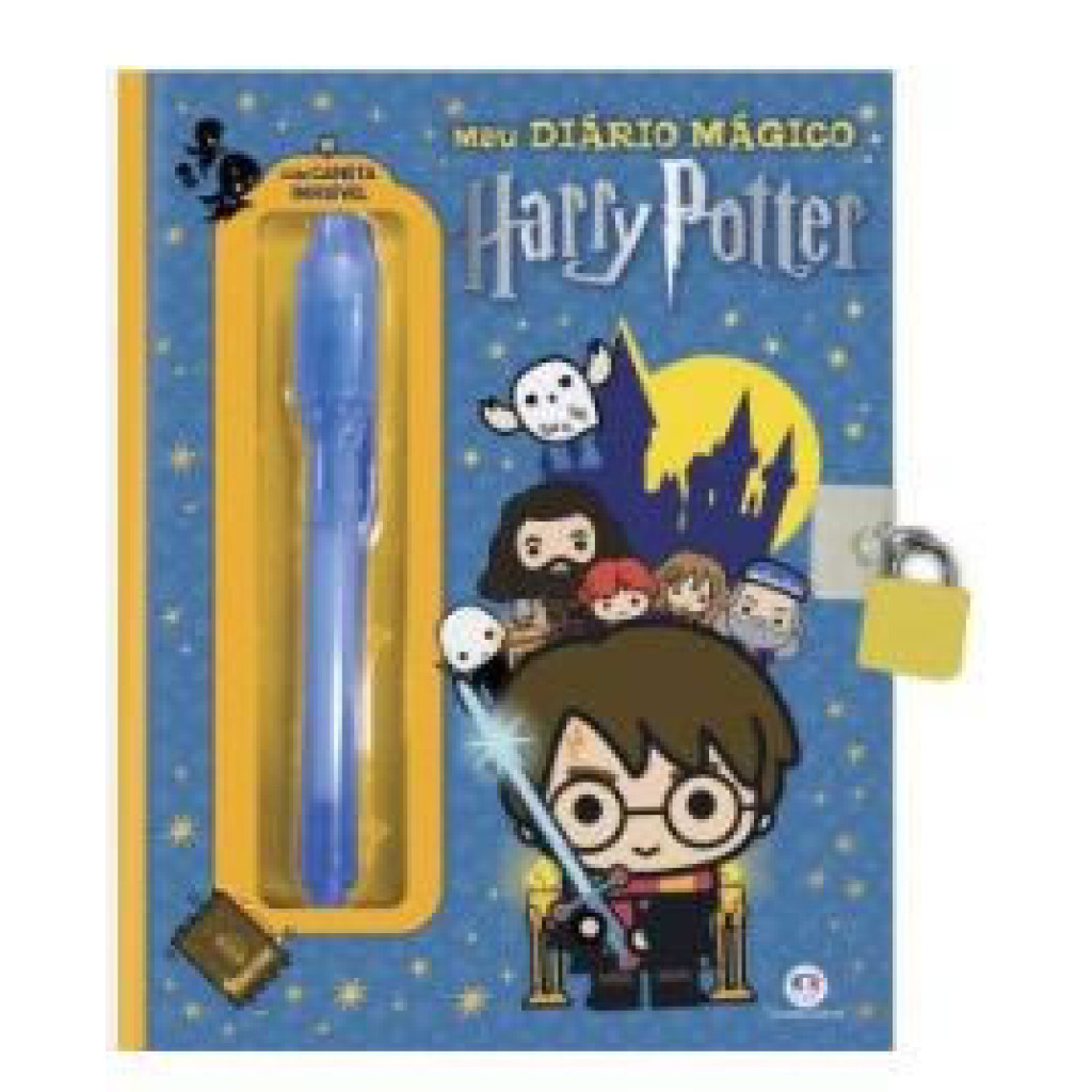 HARRY POTTER   MEU DIÁRIO MÁGICO COM CANETA ESPECIAL em Oferta na Shopee