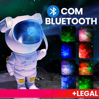 Projetor de luz com bluetooth noturna de astronauta para galáxia luz noturna estrelada projetor de luz de teto em Oferta na Shopee