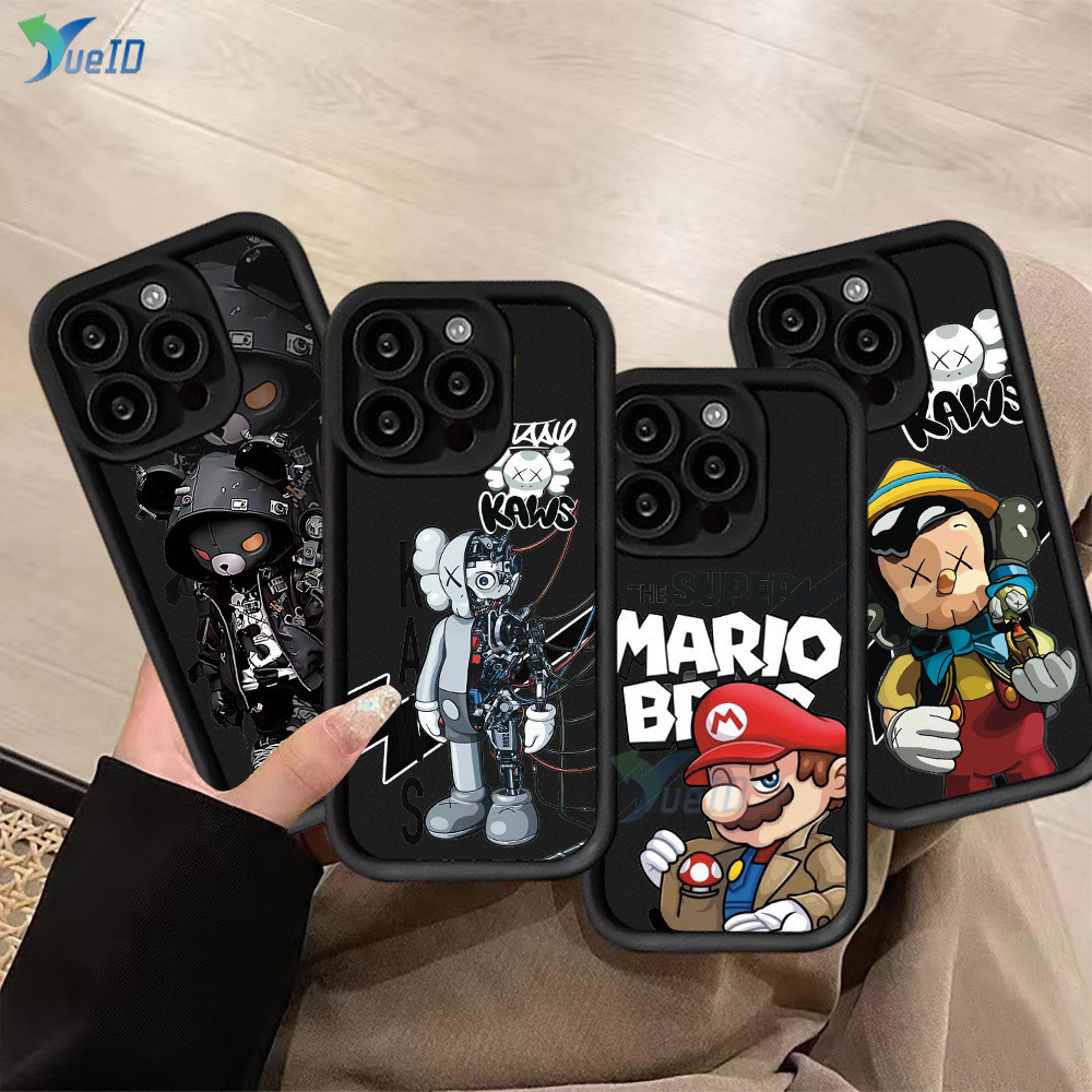 Capinha Capa Samsung S24 Ultra S24 Plus S23 S22 S21 M34 F34 A15 A14 A13 A55 A35 A54 S23FE Mário e Pinóquio Capa Para