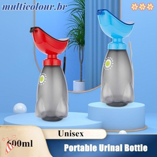 MULTICOLOUR 600ML Garrafa De Urinol Portátil Masculino Feminino Incontinência Garrafas De Ajuda Sanitária Viagem Ao Exterior em Oferta na Shopee