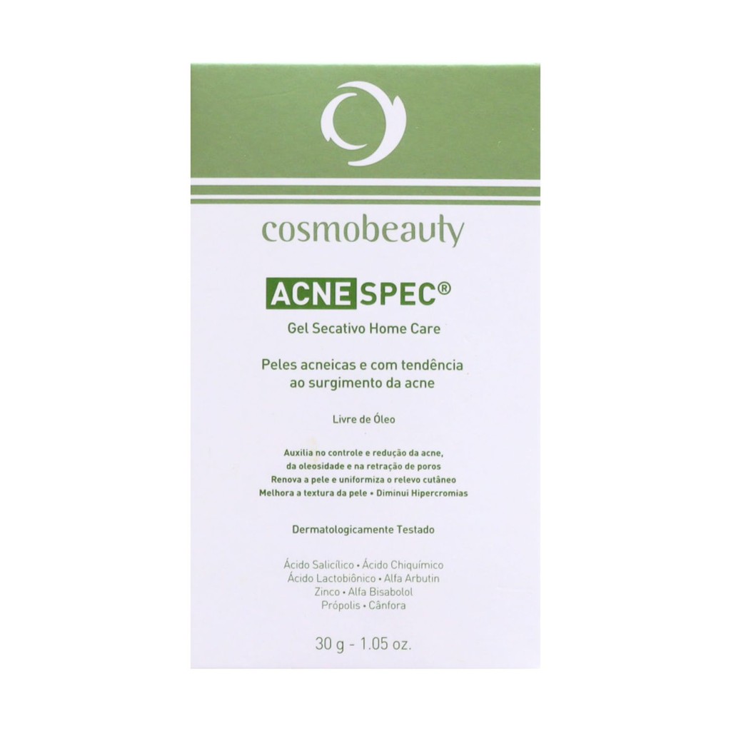 Cosmobeauty Gel Secativo Acne Spec Peles Oleosas 30g