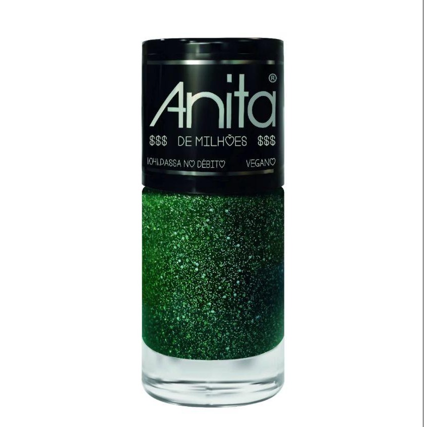 Esmalte Anita Glitter - Passar no Débito - 10ml