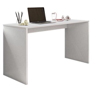 Mesa Para Computador Gávea Branco Trama - Móveis Leão em Oferta na Shopee