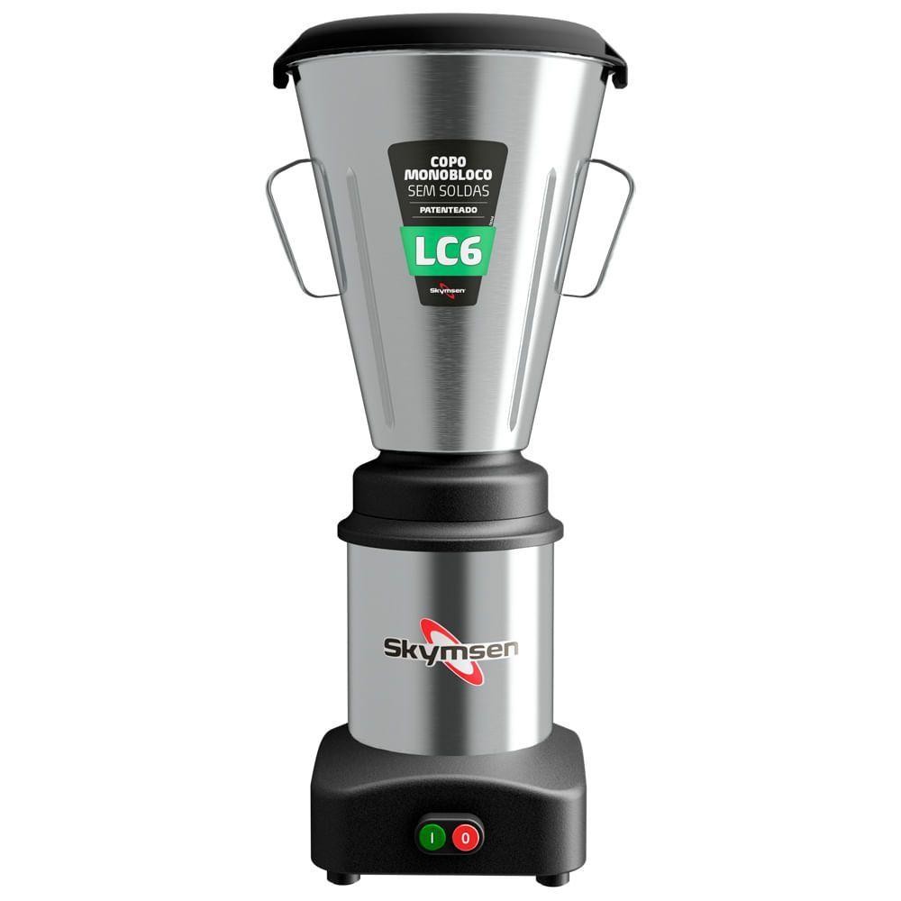 Liquidificador Baixa Rotação 6 Litros Lc6 Skymsen Liquidificador Comercial 6 Litros 110v