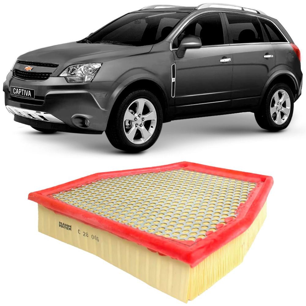 Filtro Ar Gm Captiva 2.4 3.0 3.6 2008 A 2017 Mann-filter