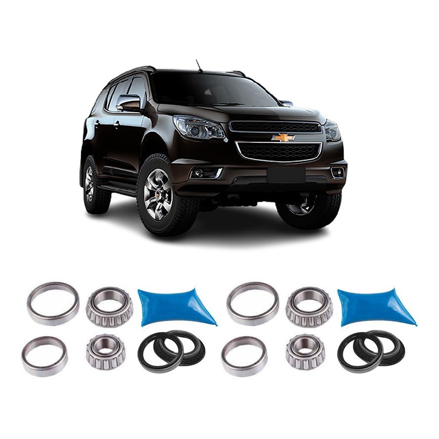 2 Kit Rolamento Roda Dianteiro Trailblazer 3.6 4x4 V6 12 13